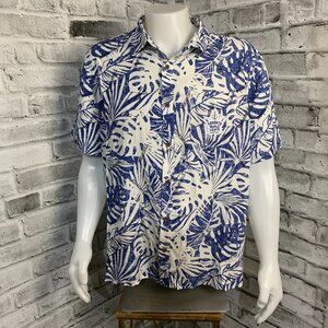Toronto Maple Leafs Margaritaville Hawaiian Short Sleeve Button Down Shirt